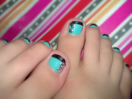 nail-art-for-toes-simple-designs-94-5 Nail art pentru degetele de la picioare modele simple