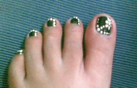 nail-art-for-toes-simple-designs-94-6 Nail art pentru degetele de la picioare modele simple