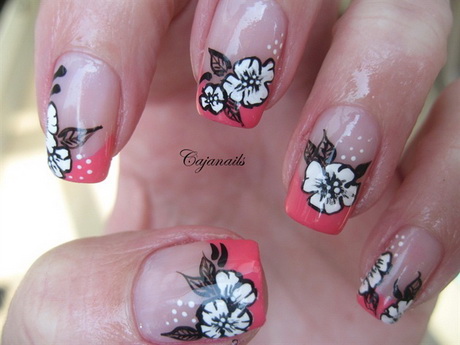 nail-art-pictures-flowers-01-10 Nail art Poze flori