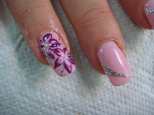 nail-art-pink-42-5 Nail Art roz