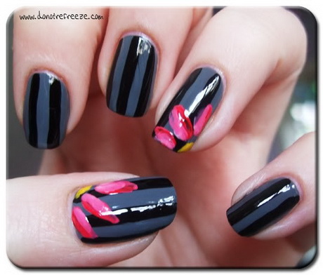 nail-art-simple-and-easy-47-6 Nail art simplu și ușor