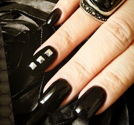 nail-design-black-79-17 Design de unghii negru