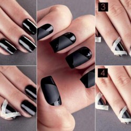 nail-design-black-79-7 Design de unghii negru