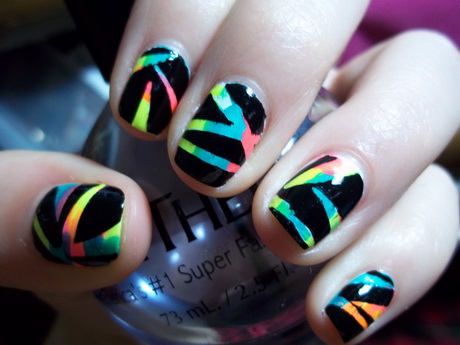 nail-design-ideas-for-short-nails-85-8 Idei de design pentru unghii scurte