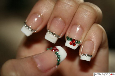 nail-designs-christmas-87-14 Modele de unghii de Crăciun