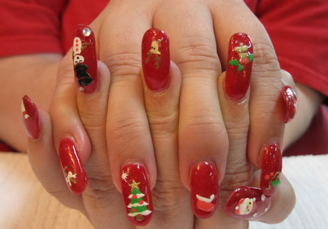 nail-designs-christmas-87-2 Modele de unghii de Crăciun