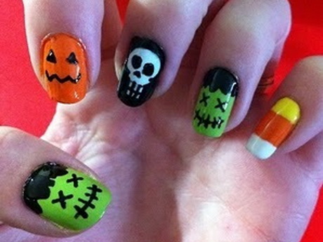 nail-designs-for-halloween-10-14 Modele de unghii pentru halloween