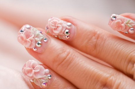 nail-designs-for-wedding-20-5 Modele de unghii pentru nunta