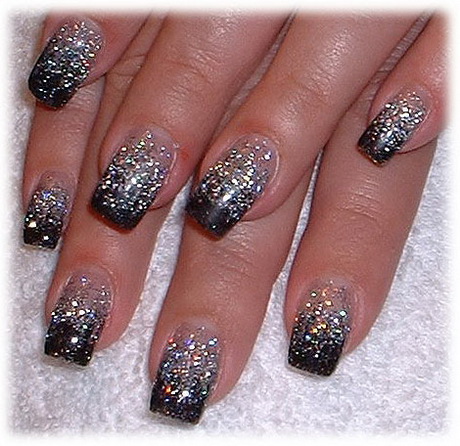 nail-designs-glitter-43-13 Modele de unghii sclipici