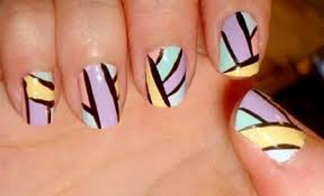 nail-ideas-easy-40-18 Idei de unghii ușor