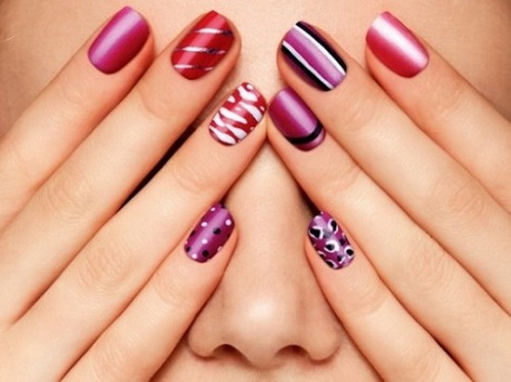 nail-polish-designs-easy-26-5 Lac de unghii modele ușor