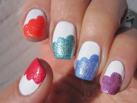 nail-polish-designs-for-beginners-33-12 Modele de lacuri de unghii pentru începători