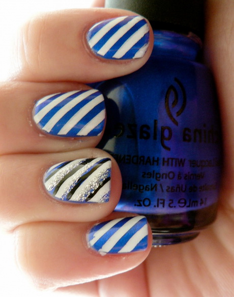 nail-stripes-design-24-9 Design dungi de unghii