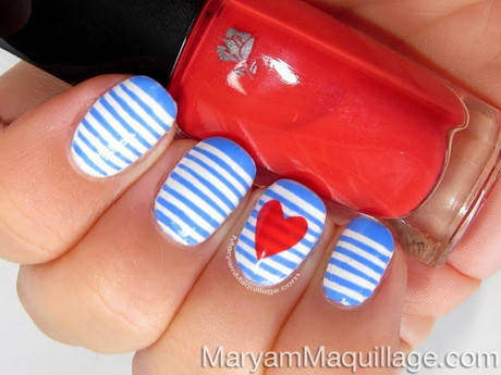 nail-stripes-design-24 Design dungi de unghii