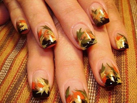 nails-designs-for-fall-31-15 Cuie modele pentru toamna