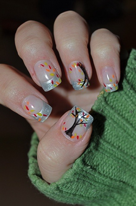 nails-designs-for-fall-31-9 Cuie modele pentru toamna