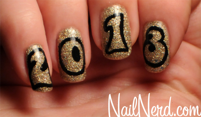 new-years-nail-art-83-15 Anul Nou nail art