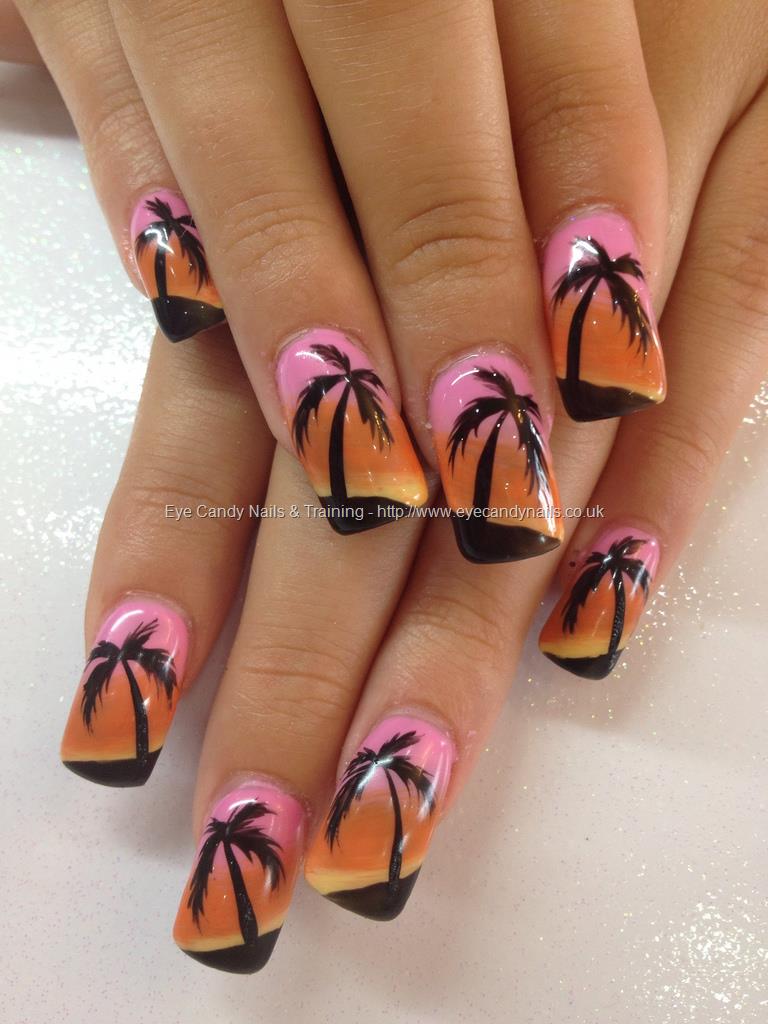 palm-tree-nail-art-31-11 Palm Tree nail art