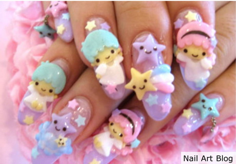 picture-of-cute-nail-designs-74-9 Imagine de modele de unghii drăguț