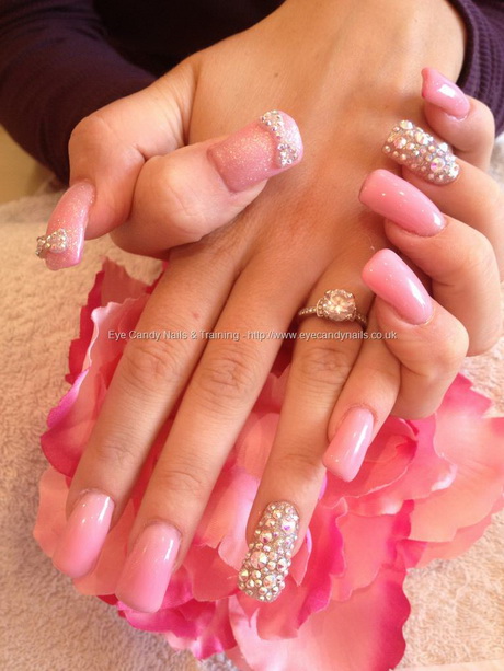 pink-gel-nail-designs-90-12 Modele de unghii cu gel roz
