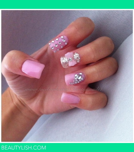 pink-gel-nail-designs-90-13 Modele de unghii cu gel roz
