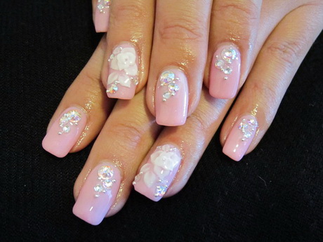 pink-gel-nail-designs-90 Modele de unghii cu gel roz