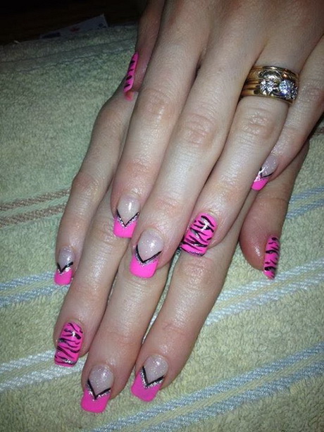 pink-nail-designs-acrylic-nails-59-11 Unghii roz modele unghii acrilice