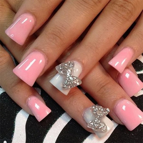 pink-nail-designs-acrylic-nails-59-14 Unghii roz modele unghii acrilice