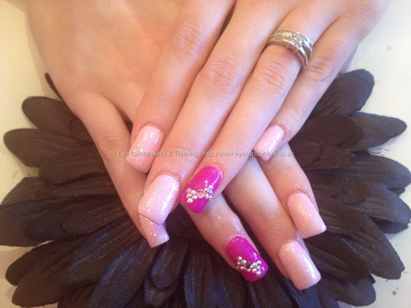 pink-nail-designs-acrylic-nails-59-7 Unghii roz modele unghii acrilice