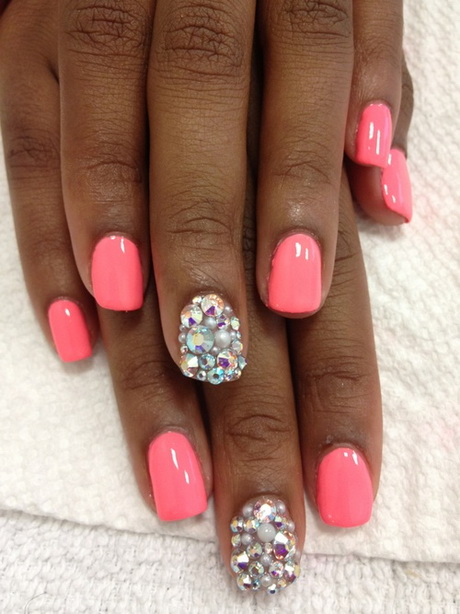 pink-nail-designs-89-14 Modele de unghii roz