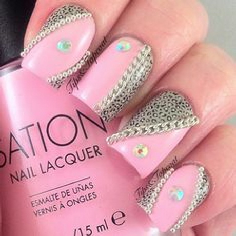 pink-nail-designs-89 Modele de unghii roz