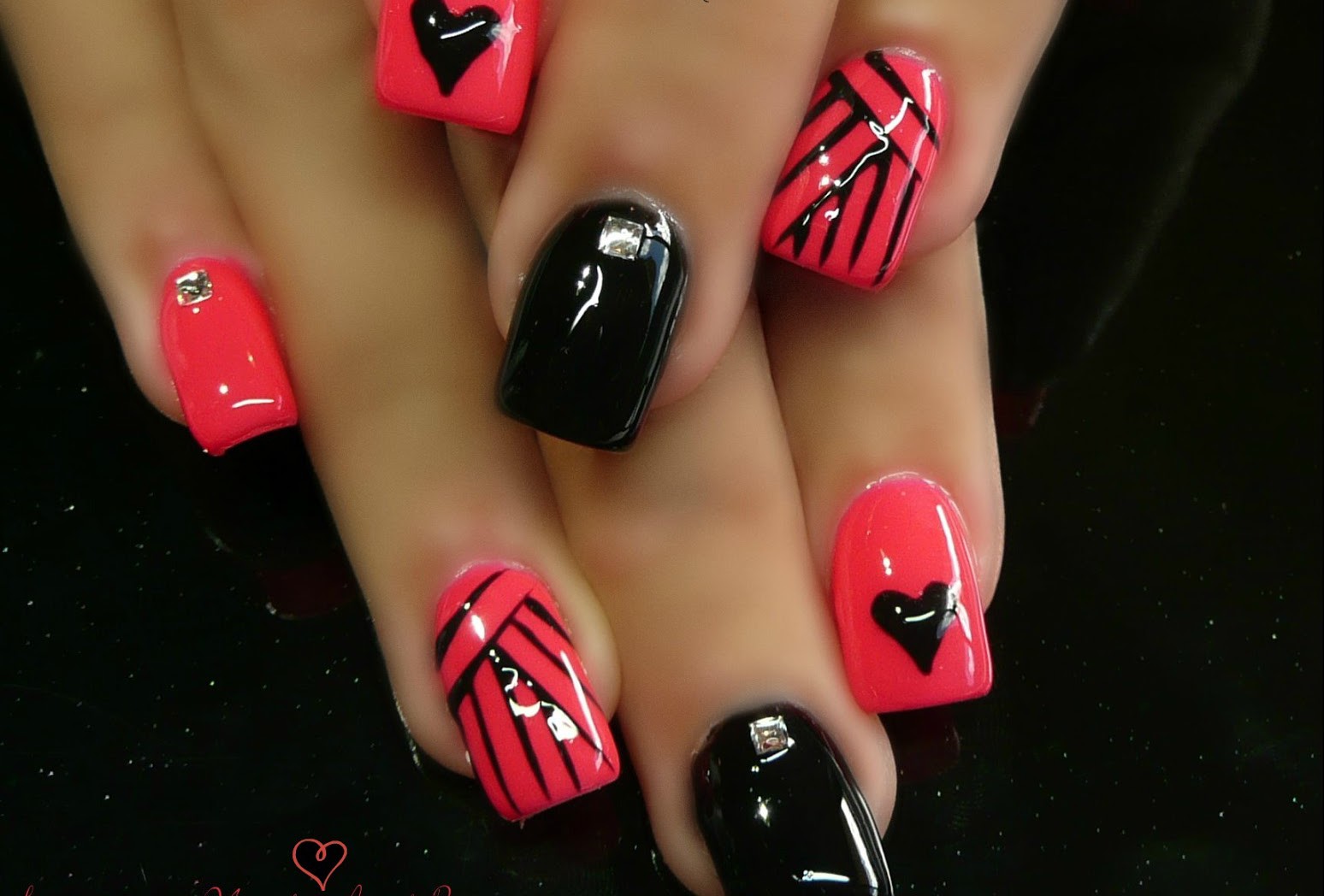 pink-nails-design-40-12 Design de unghii roz