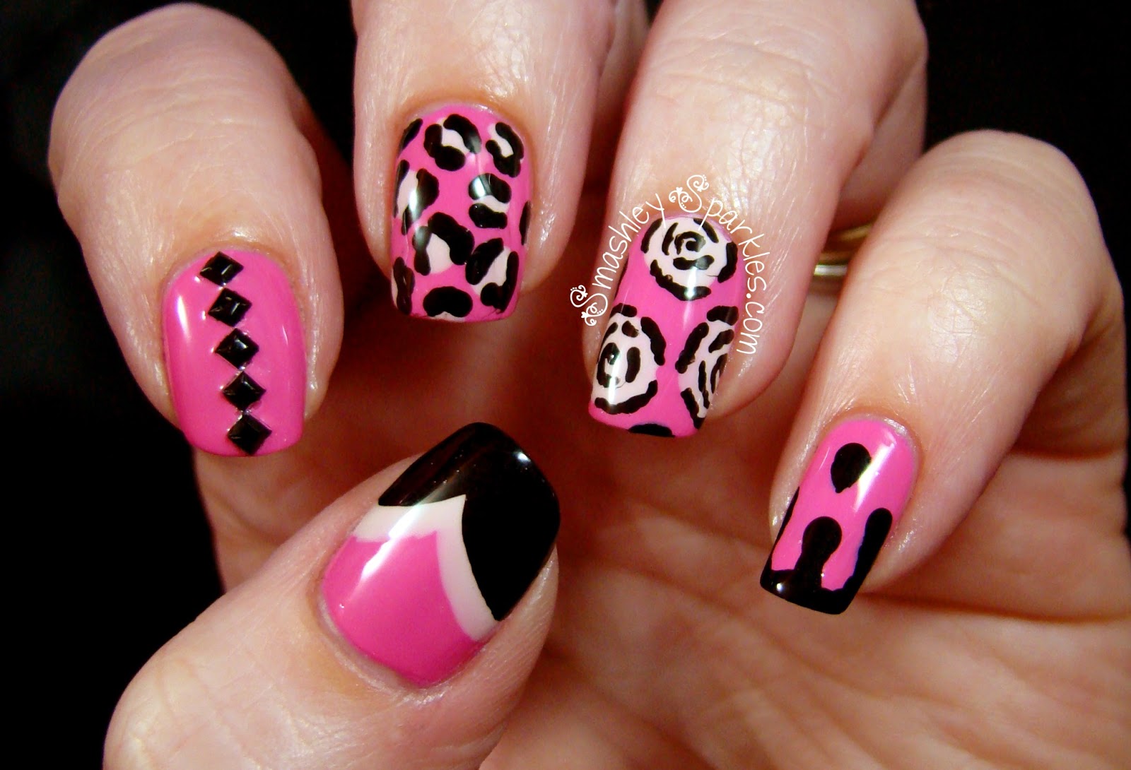 pink-nails-design-40-9 Design de unghii roz