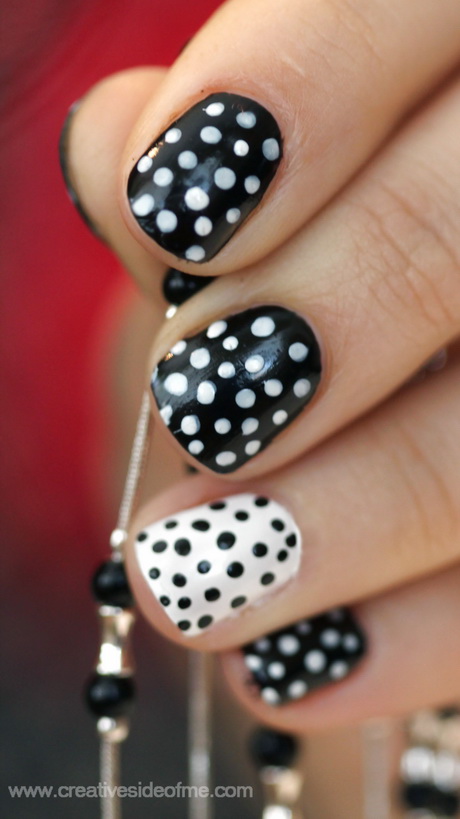 polka-dots-nail-design-59-16 Polka puncte de design de unghii