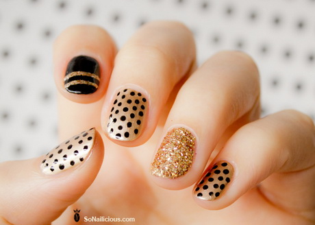 polka-dots-nail-design-59-17 Polka puncte de design de unghii