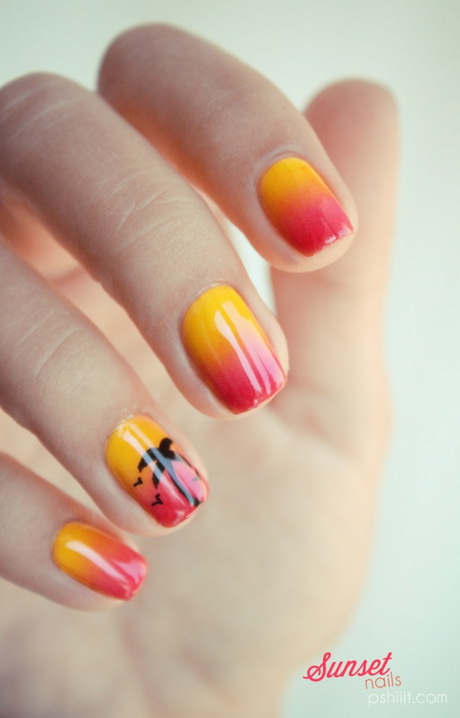 pretty-nail-designs-for-summer-76-3 Modele frumoase de unghii pentru vară