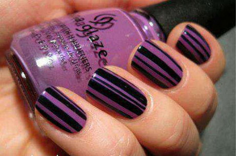 purple-nail-art-designs-10-12 Modele de unghii violet