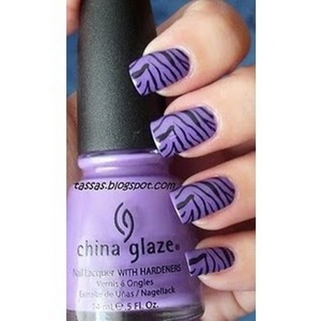 purple-nail-art-designs-10-14 Modele de unghii violet