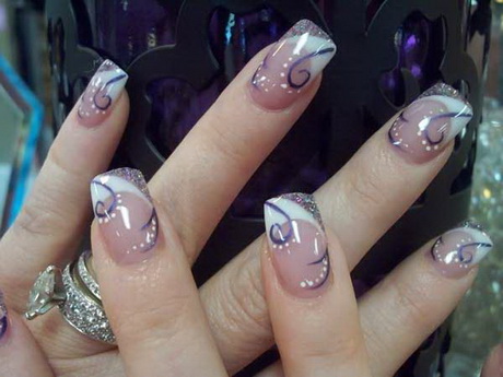 purple-nail-art-designs-10-16 Modele de unghii violet