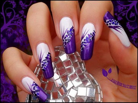 purple-nail-design-17-8 Design de unghii violet