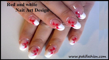 red-and-white-nail-designs-11-11 Modele de unghii roșii și albe