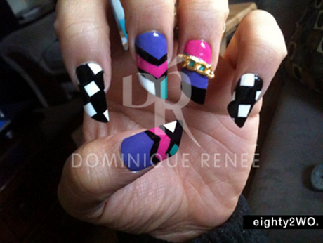 retro-nail-designs-73 Modele de unghii Retro