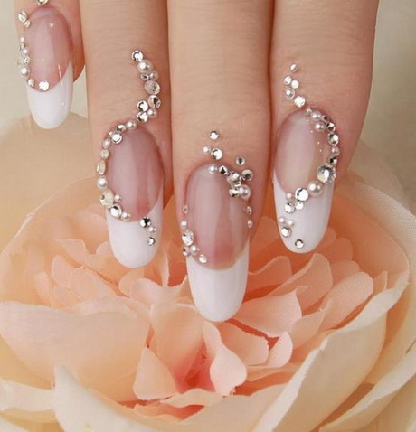 rhinestone-nail-art-designs-46-6 Stras nail art modele