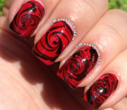 rose-nail-art-76 Rose nail art