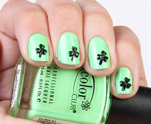 shamrock-nail-art-15-10 Shamrock nail art