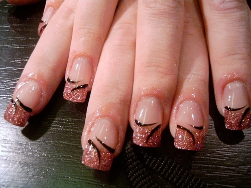 short-nail-art-23-7 Arta unghiilor scurte