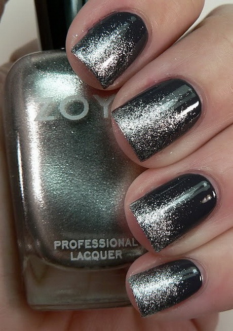 silver-nails-designs-98-13 Modele de unghii de argint