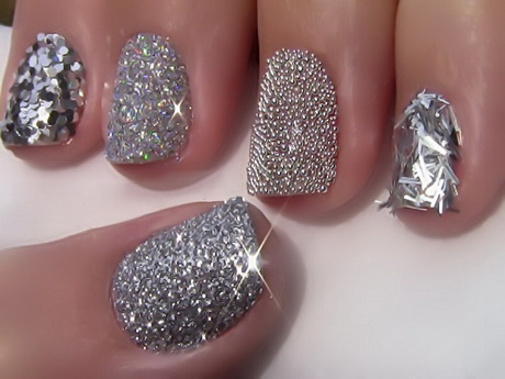 silver-nails-designs-98-3 Modele de unghii de argint