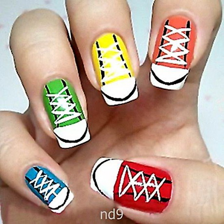 simple-nail-art-design-for-beginners-36-14 Design simplu de unghii pentru începători