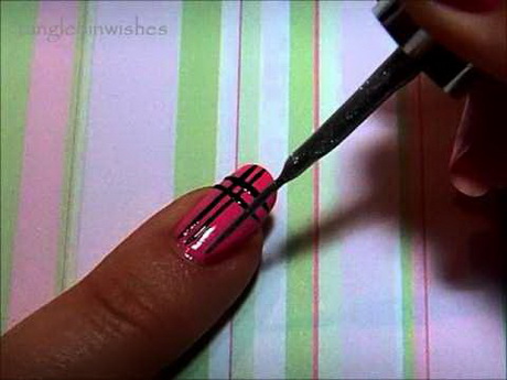 simple-nail-art-design-for-beginners-36-19 Design simplu de unghii pentru începători